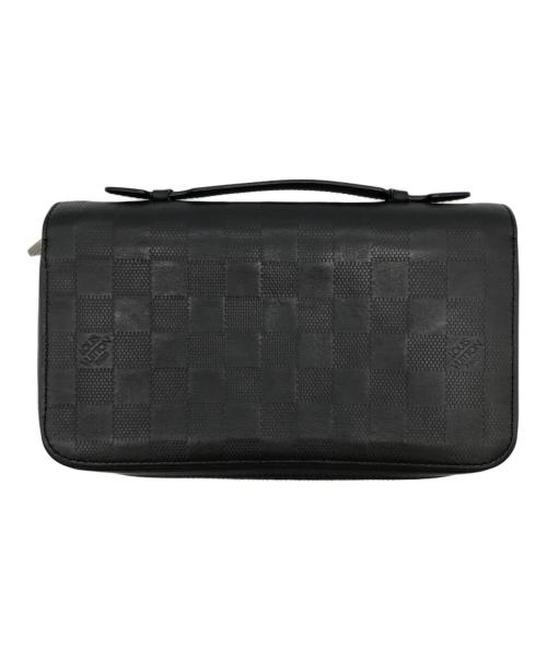 LOUIS VUITTON（ルイ ヴィトン）LOUIS VUITTON (ルイ ヴィトン) ダミエ・アンフィニ ジッピーXL ブラックの古着・服飾アイテム