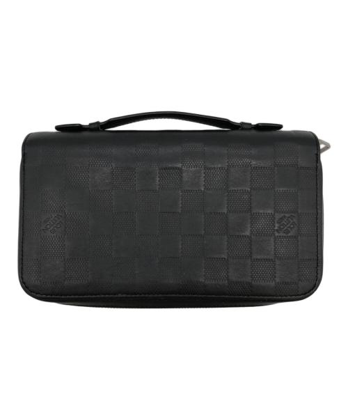 LOUIS VUITTON（ルイ ヴィトン）LOUIS VUITTON (ルイ ヴィトン) ダミエ・アンフィニ ジッピーXL ブラックの古着・服飾アイテム