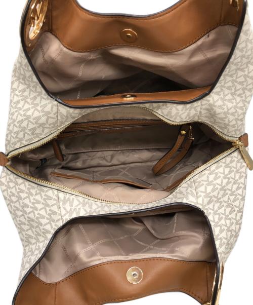 MICHAEL KORS（マイケルコース）MICHAEL KORS (マイケル・コース) 2WAYバッグ アイボリーの古着・服飾アイテム