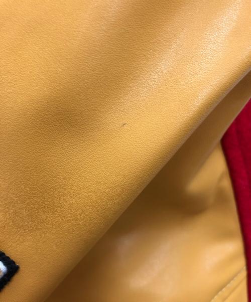 X-LARGE（エクストララージ）X-LARGE (エクストララージ) スタジャン レッド×キャメル サイズ:Mの古着・服飾アイテム