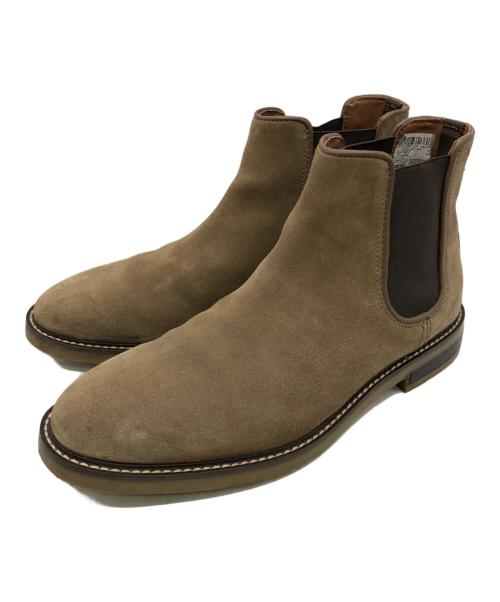 CLARKS（クラークス）CLARKS (クラークス) サイドゴアブーツ ベージュ サイズ:24.5の古着・服飾アイテム