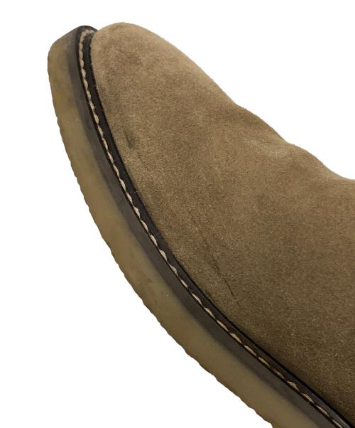 CLARKS（クラークス）CLARKS (クラークス) サイドゴアブーツ ベージュ サイズ:24.5の古着・服飾アイテム