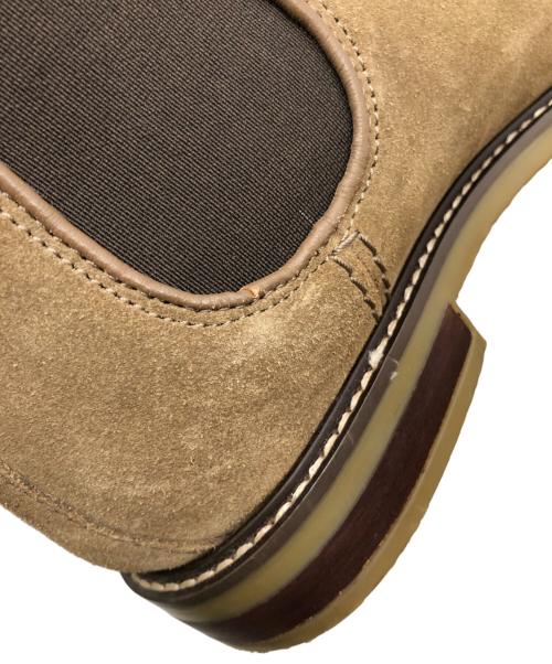 CLARKS（クラークス）CLARKS (クラークス) サイドゴアブーツ ベージュ サイズ:24.5の古着・服飾アイテム