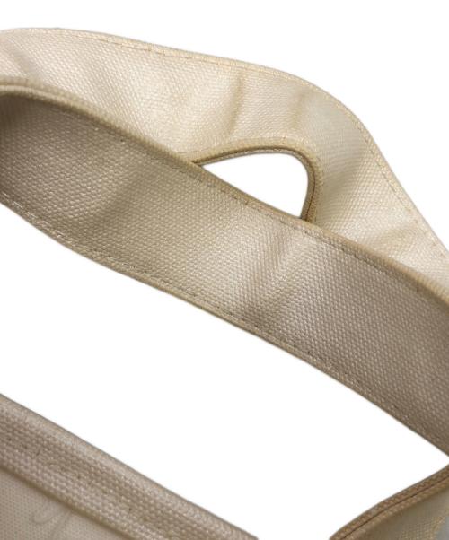 MUVEIL（ミュベール）MUVEIL (ミュベール) MUGUET (ミュゲ) ハンドバッグ アイボリーの古着・服飾アイテム