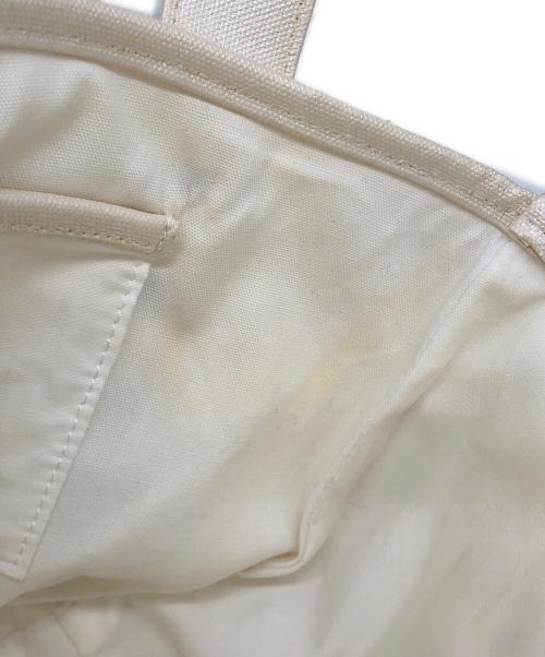 MUVEIL（ミュベール）MUVEIL (ミュベール) MUGUET (ミュゲ) ハンドバッグ アイボリーの古着・服飾アイテム