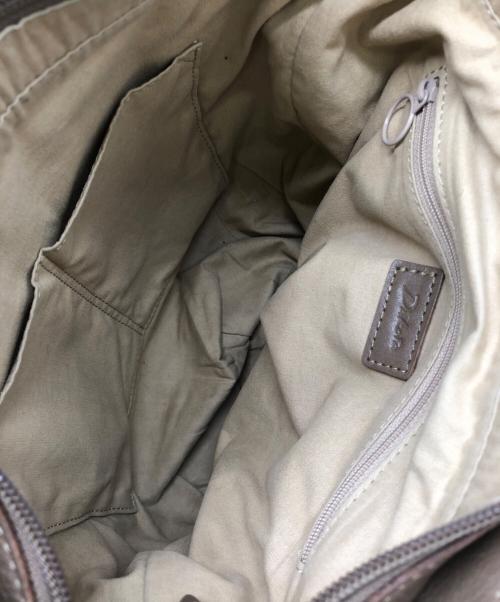 DAKOTA（ダコタ）Dakota (ダコタ) レザーリュック ベージュの古着・服飾アイテム