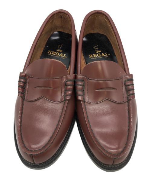 REGAL（リーガル）REGAL (リーガル) コインローファー ブラウン サイズ:23.0の古着・服飾アイテム