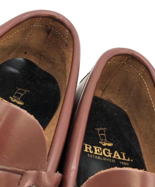 REGAL（リーガル）REGAL (リーガル) コインローファー ブラウン サイズ:23.0の古着・服飾アイテム