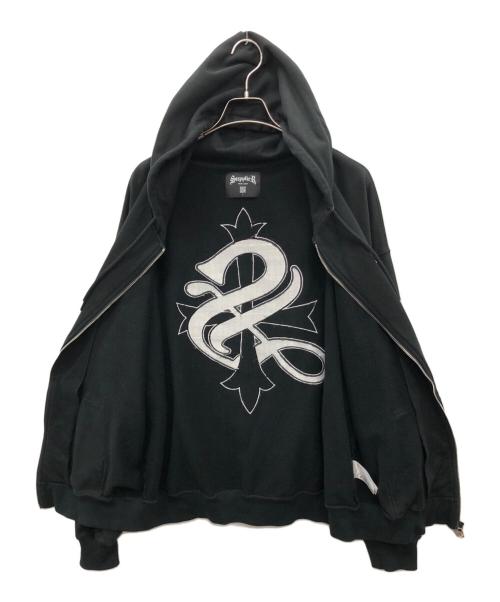 SUPPLIER（サプライヤー）SUPPLIER (サプライヤー) ジップパーカー ブラック サイズ:Lの古着・服飾アイテム