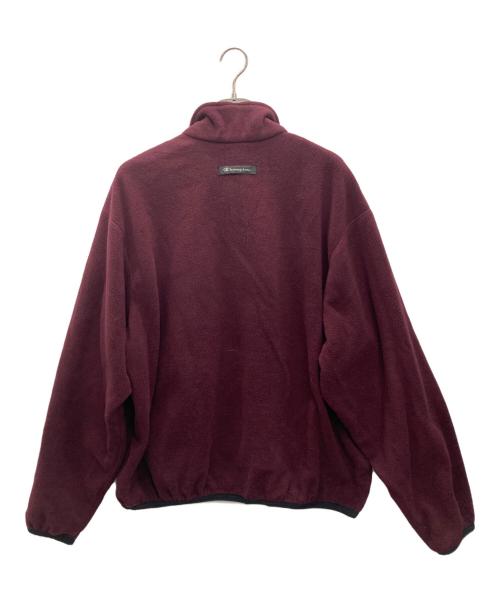 Champion（チャンピオン）Champion (チャンピオン) ハーフジップスウェット エンジ サイズ:Lの古着・服飾アイテム