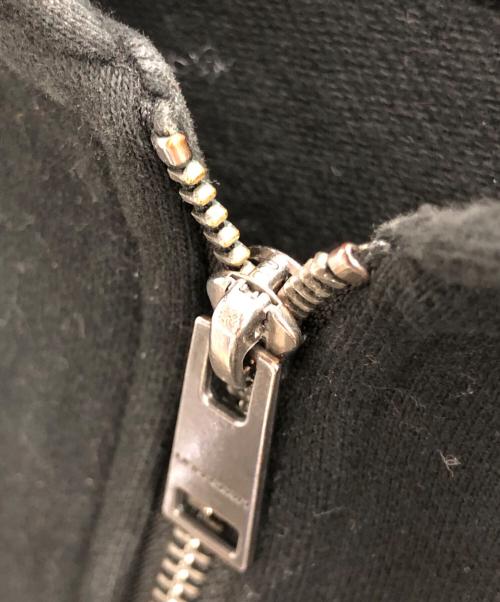 unknown（アンノウン）Unknown (アンノウン) ラインストーンジップパーカー ブラック サイズ:Lの古着・服飾アイテム