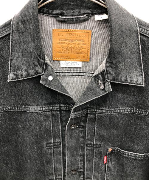 LEVI'S PReMIUM（リーバイス プレミアム）LEVI'S PReMIUM (リーバイスプレミアム) TYPEⅠ トラッカージャケット ブラック サイズ:Mの古着・服飾アイテム