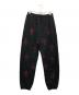 Unknown (アンノウン) ラインストーンクロススウェットパンツ ブラック サイズ:M：8000円