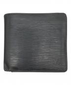 LOUIS VUITTONルイ ヴィトン）の古着「2つ折り財布」｜ブラック