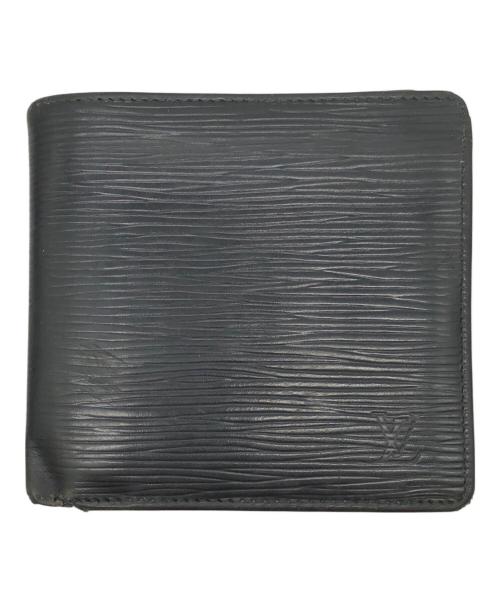 LOUIS VUITTON（ルイ ヴィトン）LOUIS VUITTON (ルイ ヴィトン) 2つ折り財布 ブラックの古着・服飾アイテム