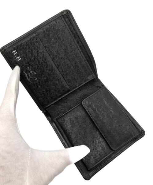LOUIS VUITTON（ルイ ヴィトン）LOUIS VUITTON (ルイ ヴィトン) 2つ折り財布 ブラックの古着・服飾アイテム