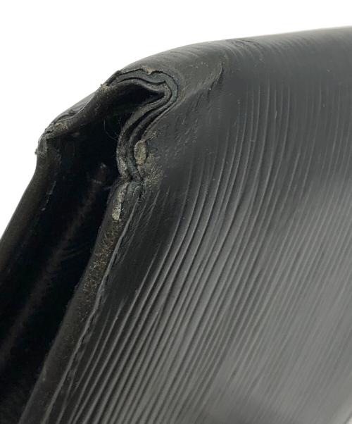 LOUIS VUITTON（ルイ ヴィトン）LOUIS VUITTON (ルイ ヴィトン) 2つ折り財布 ブラックの古着・服飾アイテム