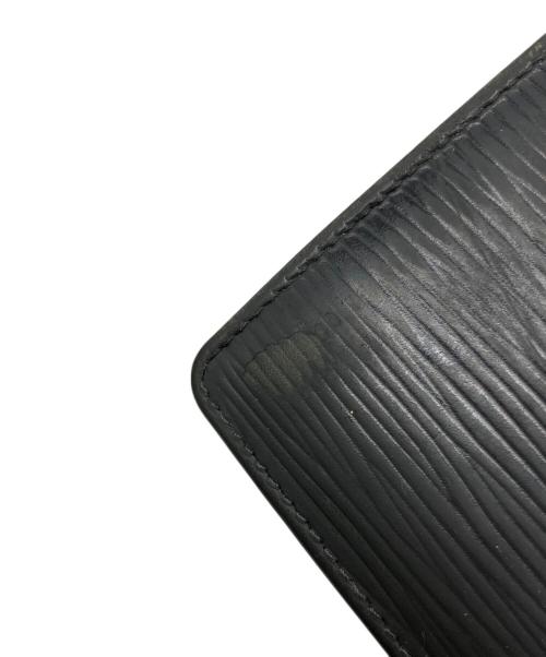 LOUIS VUITTON（ルイ ヴィトン）LOUIS VUITTON (ルイ ヴィトン) 2つ折り財布 ブラックの古着・服飾アイテム