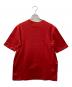 HERMES (エルメス) 半袖Tシャツ レッド サイズ:M 未使用品：20000円