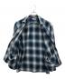 CAHLUMN (カウラム) 長袖シャツ ブルー×ホワイト サイズ:M：9000円