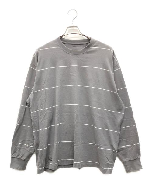 FreshService（フレッシュサービス）FreshService (フレッシュサービス) 長袖Tシャツ グレー サイズ:Lの古着・服飾アイテム