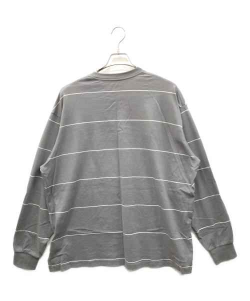 FreshService（フレッシュサービス）FreshService (フレッシュサービス) 長袖Tシャツ グレー サイズ:Lの古着・服飾アイテム