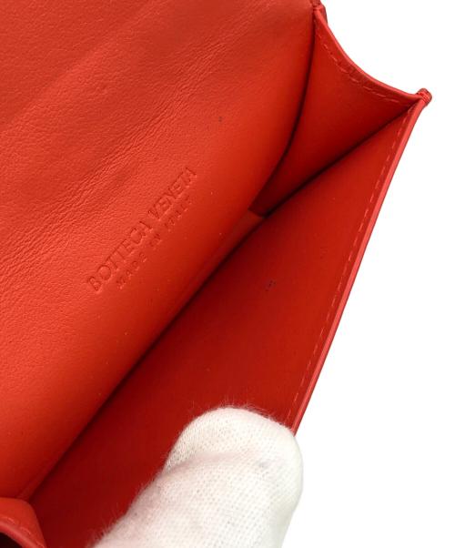 BOTTEGA VENETA（ボッテガベネタ）BOTTEGA VENETA (ボッテガベネタ) カードケース レッドの古着・服飾アイテム