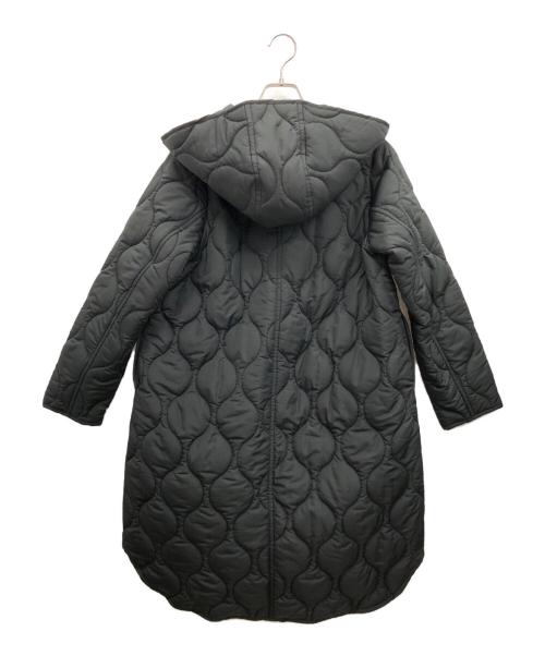 Emma Taylor（エマテイラー）Emma Taylor (エマテイラー) 美シルエット3wayキルティングフードコート ブラック サイズ:36の古着・服飾アイテム