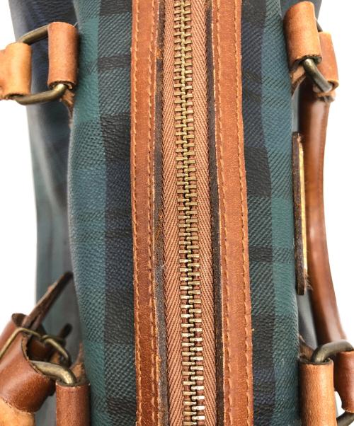 POLO RALPH LAUREN（ポロ・ラルフローレン）POLO RALPH LAUREN (ポロ・ラルフローレン) ミニボストンバッグ グリーンの古着・服飾アイテム