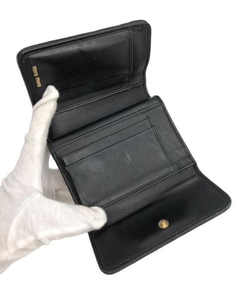 MIU MIU（ミュウミュウ）MIU MIU (ミュウミュウ) マテラッセ ブラックの古着・服飾アイテム