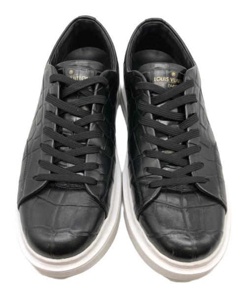 LOUIS VUITTON（ルイ ヴィトン）LOUIS VUITTON (ルイ ヴィトン) スニーカー ブラック×ホワイト サイズ:5の古着・服飾アイテム
