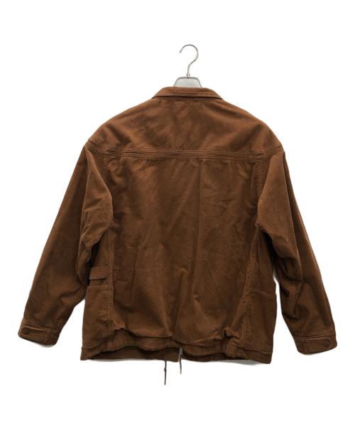 SASSAFRAS（ササフラス）SASSAFRAS (ササフラス) コーチジャケット ブラウン サイズ:Mの古着・服飾アイテム