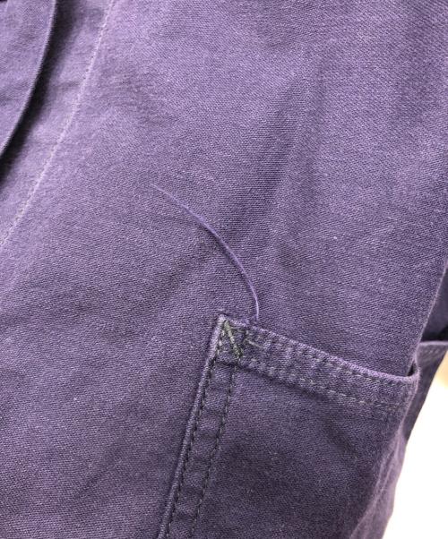 Needles（ニードルズ）Needles (ニードルズ) スタンドカラーアーミーシャツ ネイビー サイズ:Mの古着・服飾アイテム