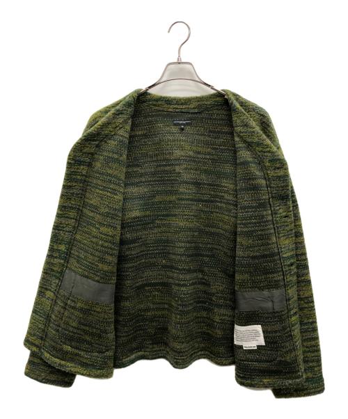 Engineered Garments（エンジニアド ガーメンツ）Engineered Garments (エンジニアードガーメンツ) 厚手カーディガン グリーン サイズ:Mの古着・服飾アイテム