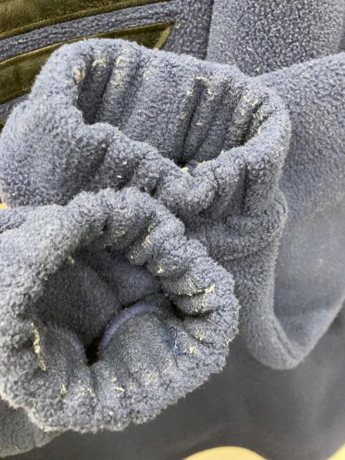 adidas（アディダス）adidas (アディダス) ハーフジップスウェット ネイビー サイズ:Lの古着・服飾アイテム