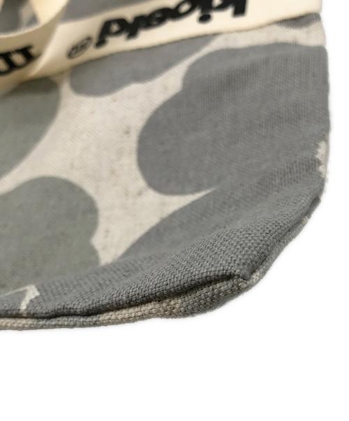 Marimekko Kioski（マリメッコキオスキ）marimekko KIOSKI (マリメッコキオスキ) トートバッグ ライトグレー 未使用品の古着・服飾アイテム