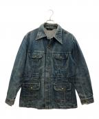 LEEリー）の古着「ブッシュデニムジャケット」｜ブルー