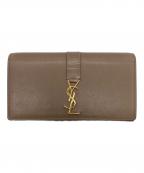 Saint Laurent Parisサンローランパリ）の古着「長財布」｜ベージュ