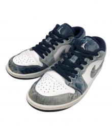 NIKE（ナイキ）の古着「AIR JORDAN1 LOW」｜ブルー×ホワイト