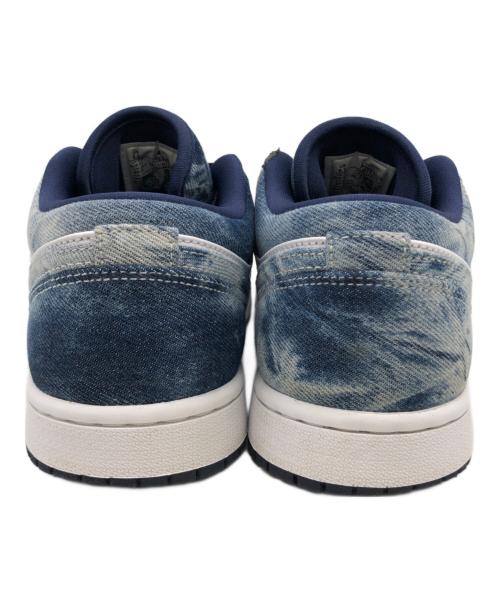 NIKE（ナイキ）NIKE (ナイキ) AIR JORDAN1 LOW ブルー×ホワイト サイズ:26.5の古着・服飾アイテム