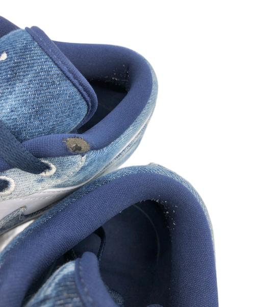 NIKE（ナイキ）NIKE (ナイキ) AIR JORDAN1 LOW ブルー×ホワイト サイズ:26.5の古着・服飾アイテム