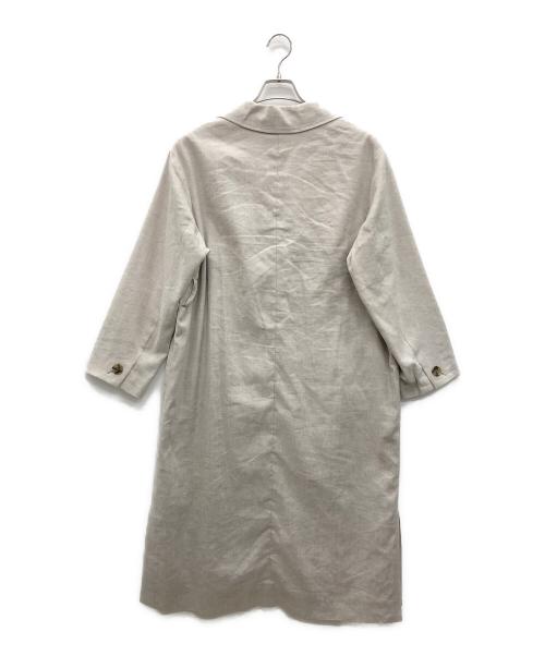 SLOBE IENA（スローブ イエナ）SLOBE IENA (スローブ イエナ) リネンコート ホワイト サイズ:Freeの古着・服飾アイテム