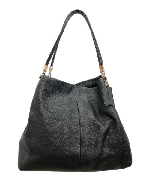COACH（コーチ）COACH (コーチ) ショルダーバッグ ブラックの古着・服飾アイテム