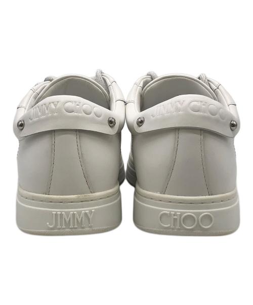 JIMMY CHOO（ジミーチュウ）JIMMY CHOO (ジミーチュウ) スニーカー アイボリー サイズ:39（24.5-25）の古着・服飾アイテム