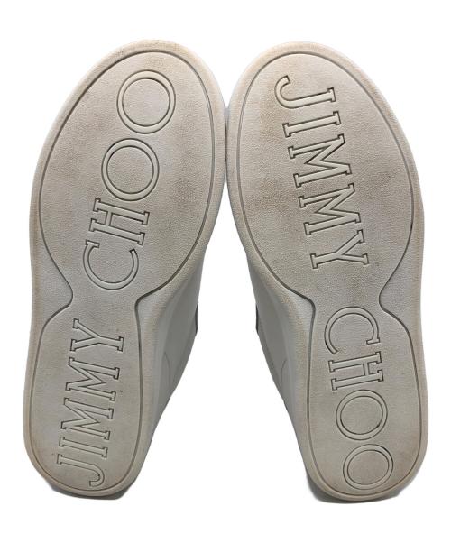 JIMMY CHOO（ジミーチュウ）JIMMY CHOO (ジミーチュウ) スニーカー アイボリー サイズ:39（24.5-25）の古着・服飾アイテム