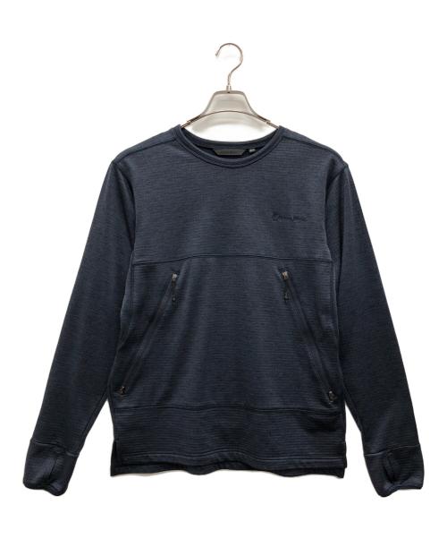 Teton Bros（ティートンブロス）Teton Bros (ティートンブロス) クルーネックスウェット ネイビー サイズ:lの古着・服飾アイテム