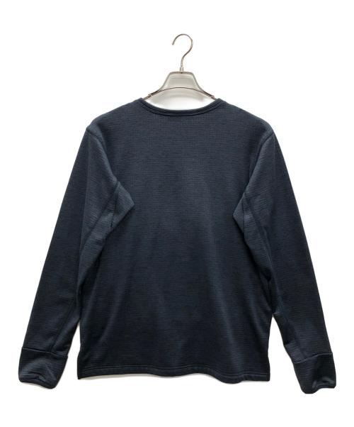 Teton Bros（ティートンブロス）Teton Bros (ティートンブロス) クルーネックスウェット ネイビー サイズ:lの古着・服飾アイテム