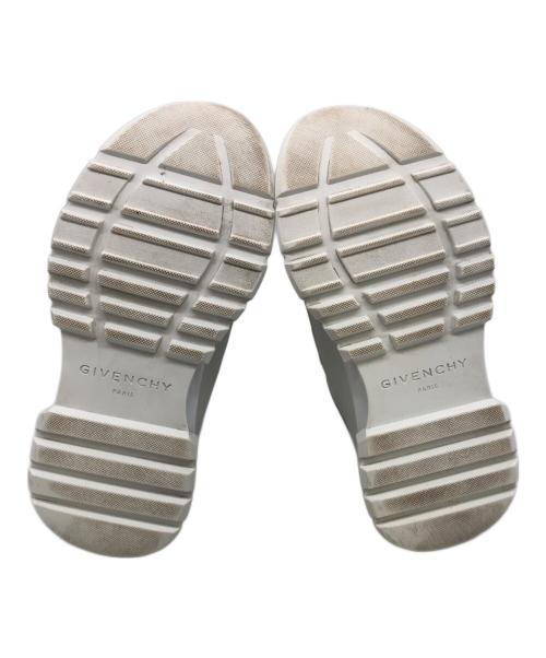 GIVENCHY（ジバンシィ）GIVENCHY (ジバンシィ) Spectre Runner Sneakers In Leather With Zip アイボリー サイズ:36の古着・服飾アイテム