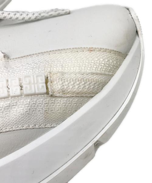 GIVENCHY（ジバンシィ）GIVENCHY (ジバンシィ) Spectre Runner Sneakers In Leather With Zip アイボリー サイズ:36の古着・服飾アイテム