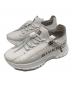 GIVENCHY（ジバンシィ）の古着「Spectre Runner Sneakers In Leather With Zip」｜アイボリー